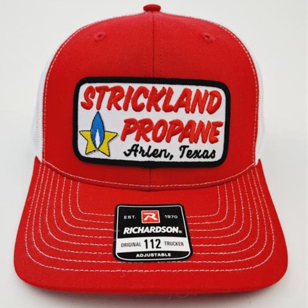 Texas Pride Strickland Propane King of the Hill Y2K Retro Richardson 112 Hat Cap